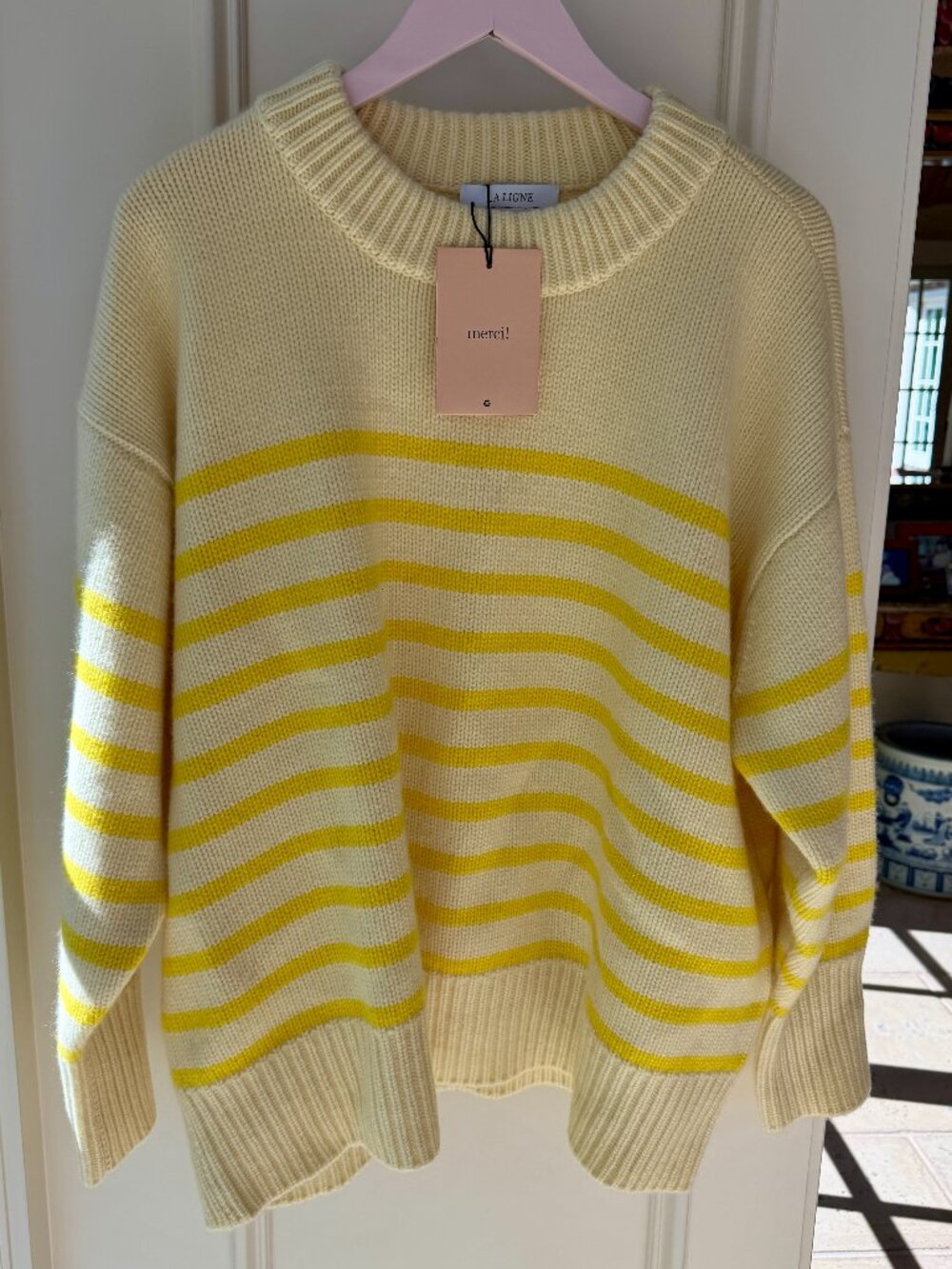 NWT - La Ligne Marin Cashmere/Wool Sweater (size 20)